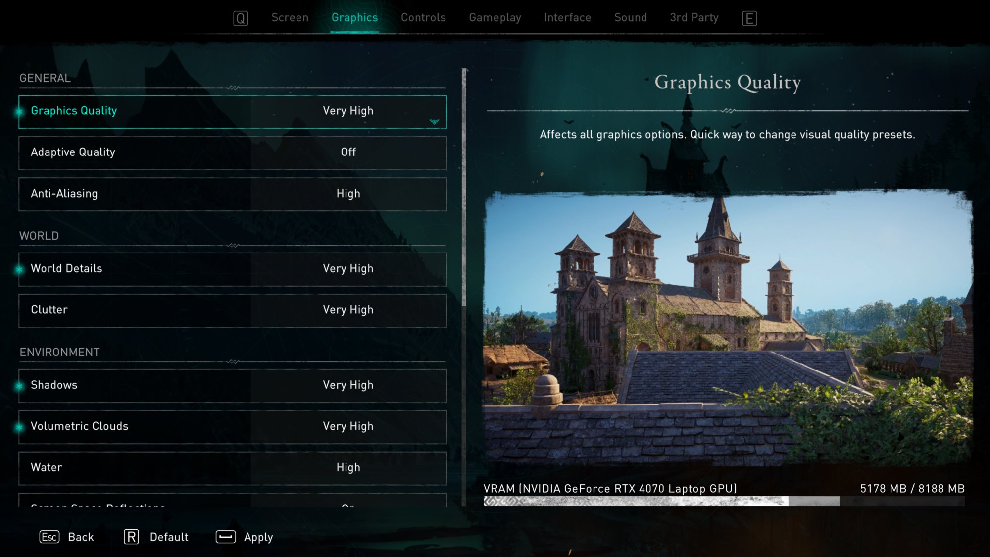 Valhalla VRAM adjust