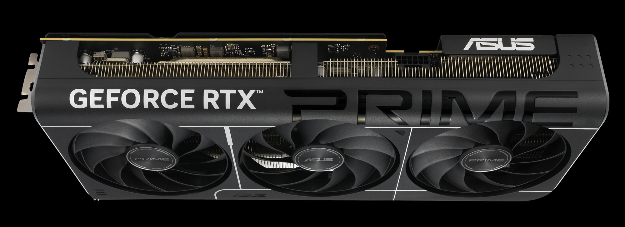Prime GeForce RTX 5080 von oben