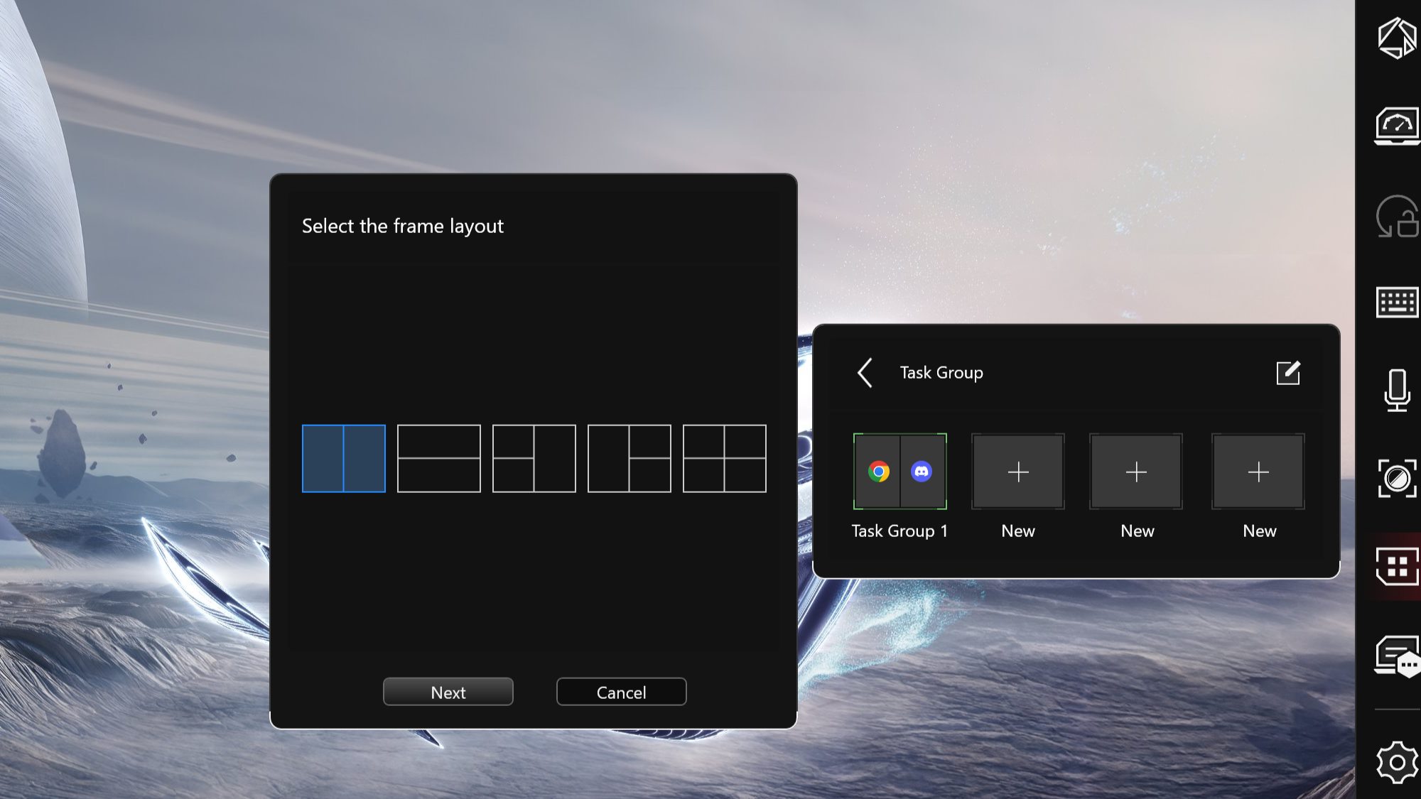 Z13 Task Group Command Center feature