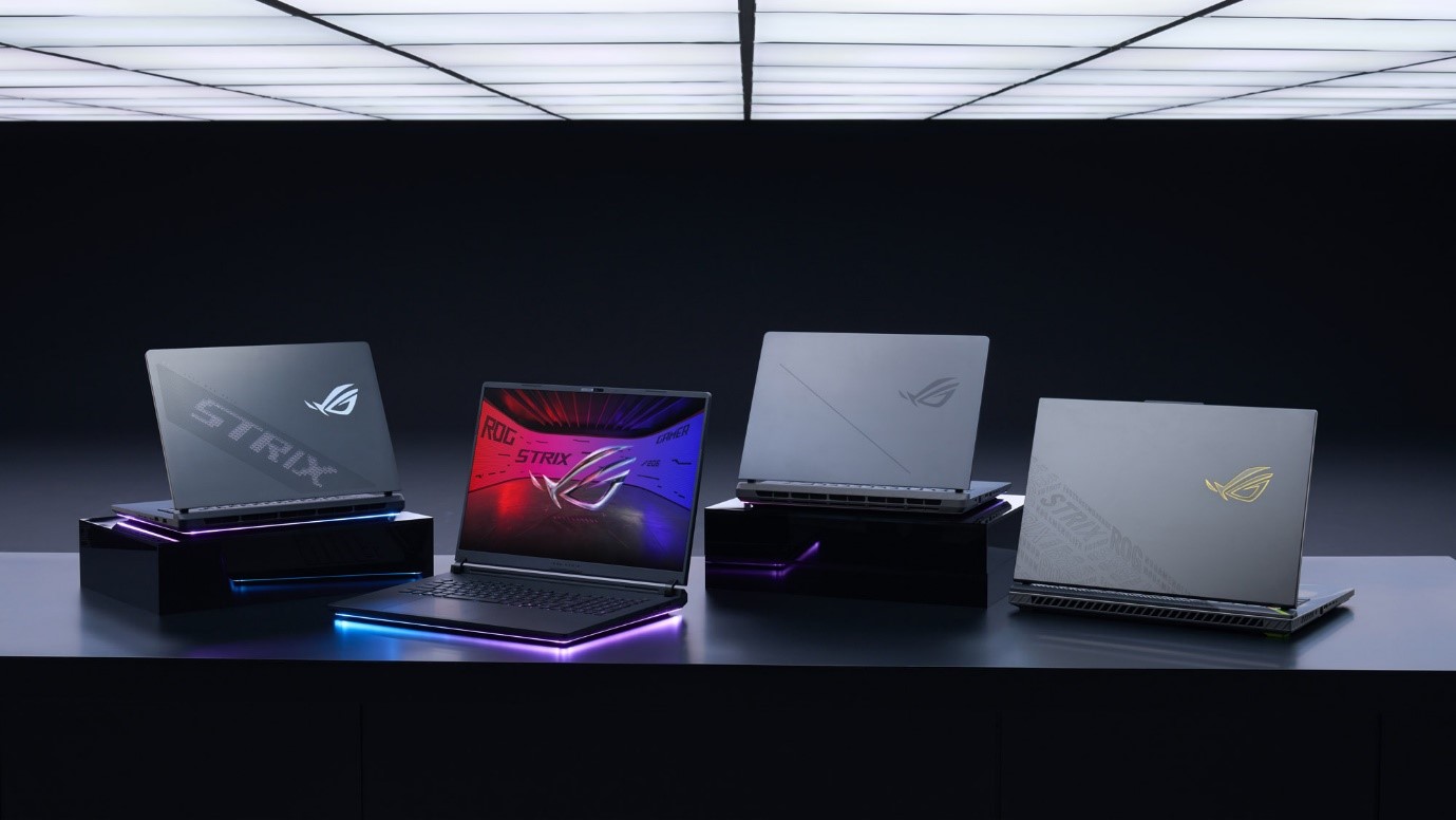 Vier Gaming-Notebooks von ASUS ROG 