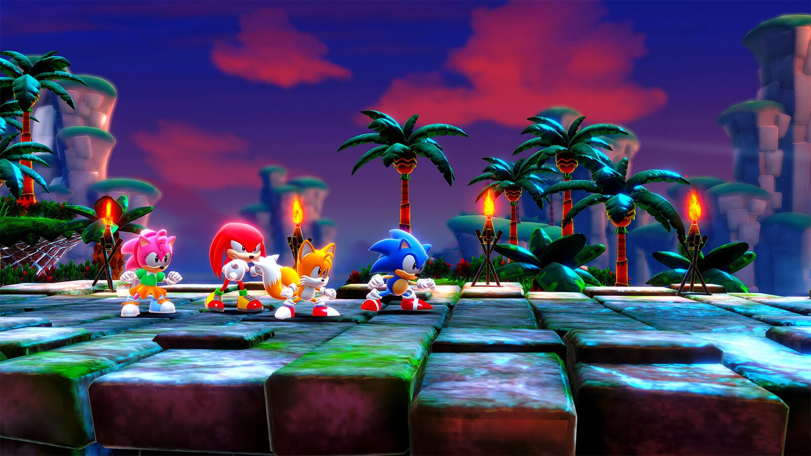 Sonic and friends (Superstars)