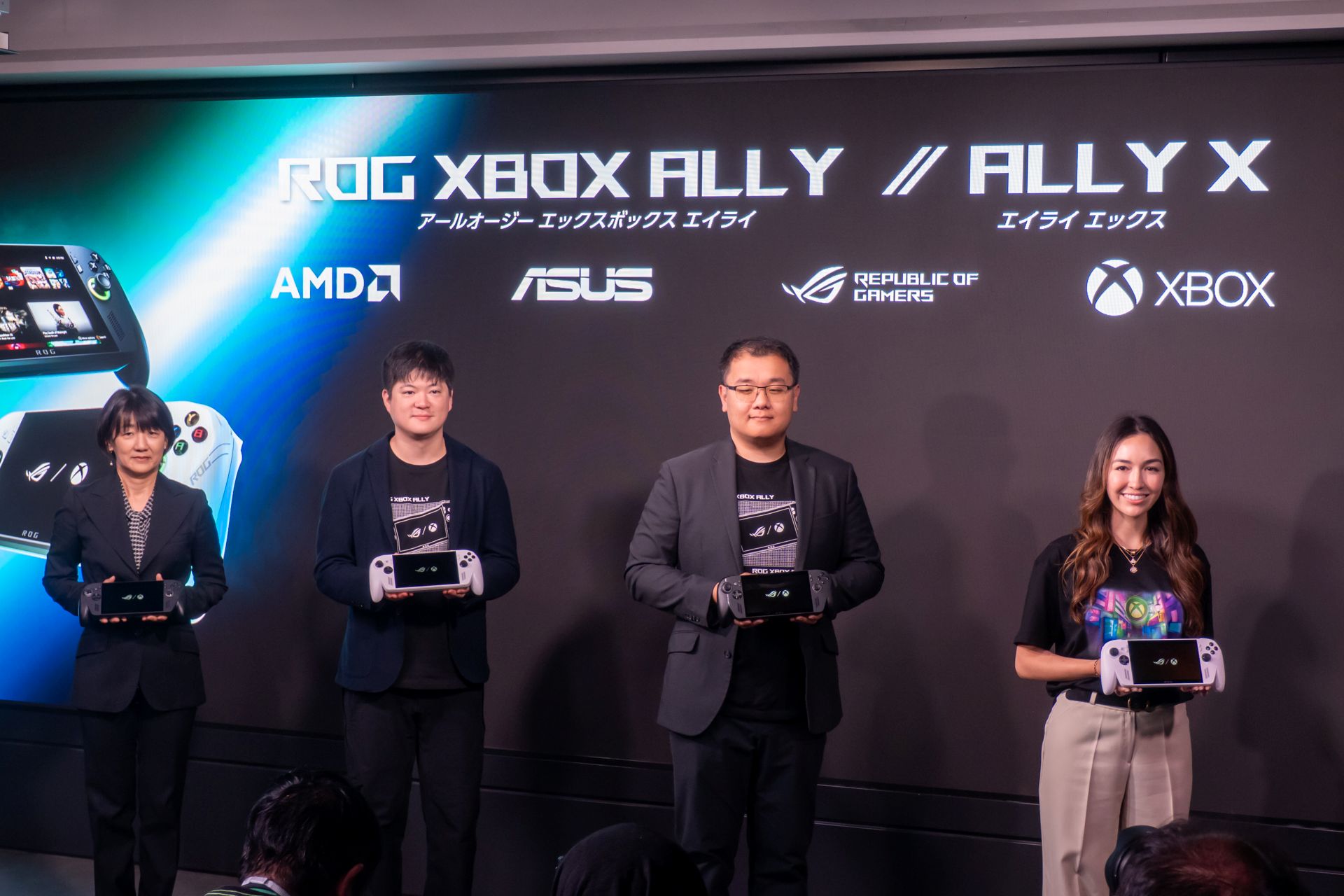 ROG Xbox Allyシリーズ内覧会フォトセッション