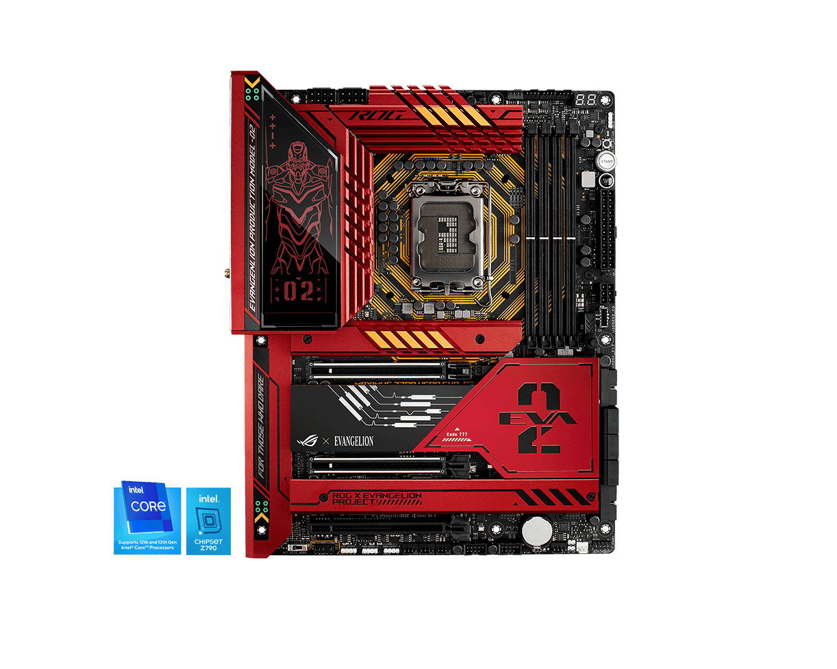 ROG Maximus Z790 Hero EVA-02 Edition avec EVANGELION-02