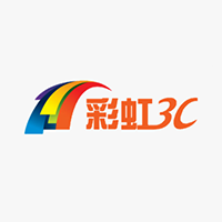 彩虹3C logo