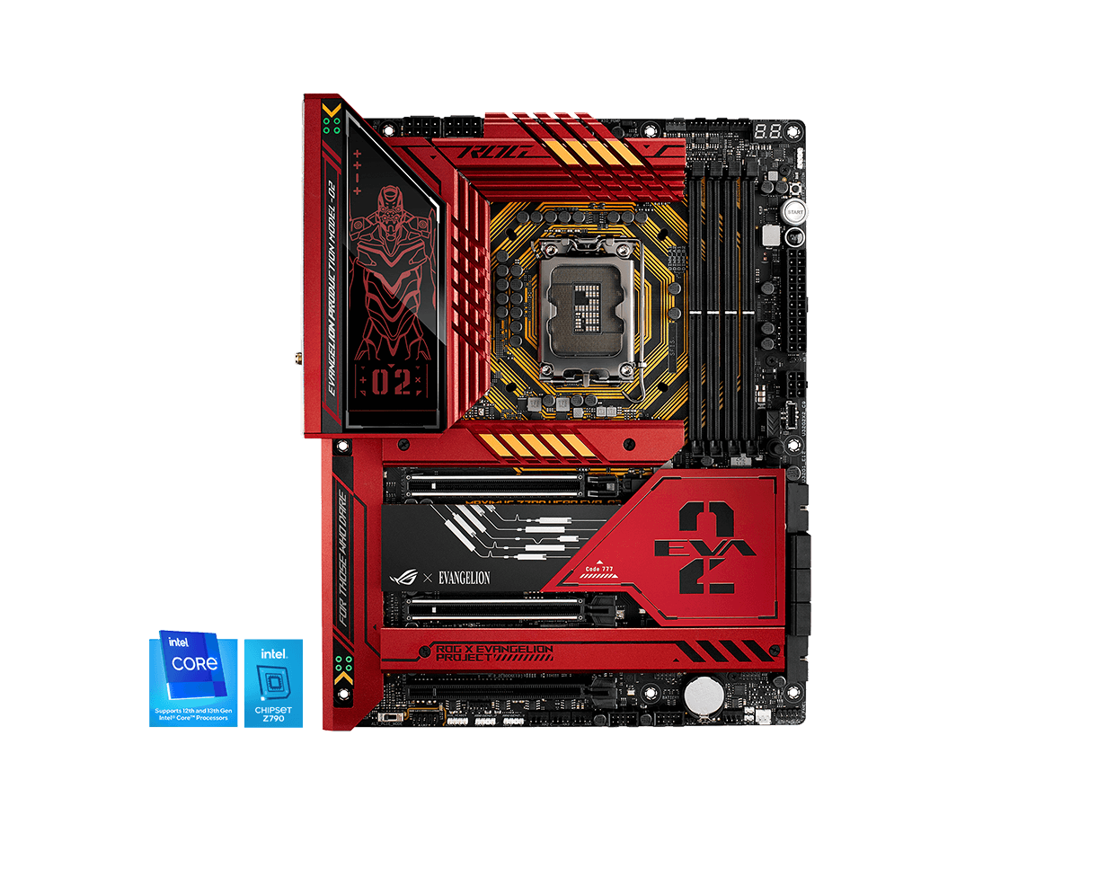 ROG Maximus Z790 Hero EVA-02 Edition avec EVANGELION-02