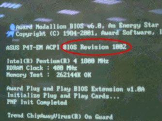 How to check your BIOS version
