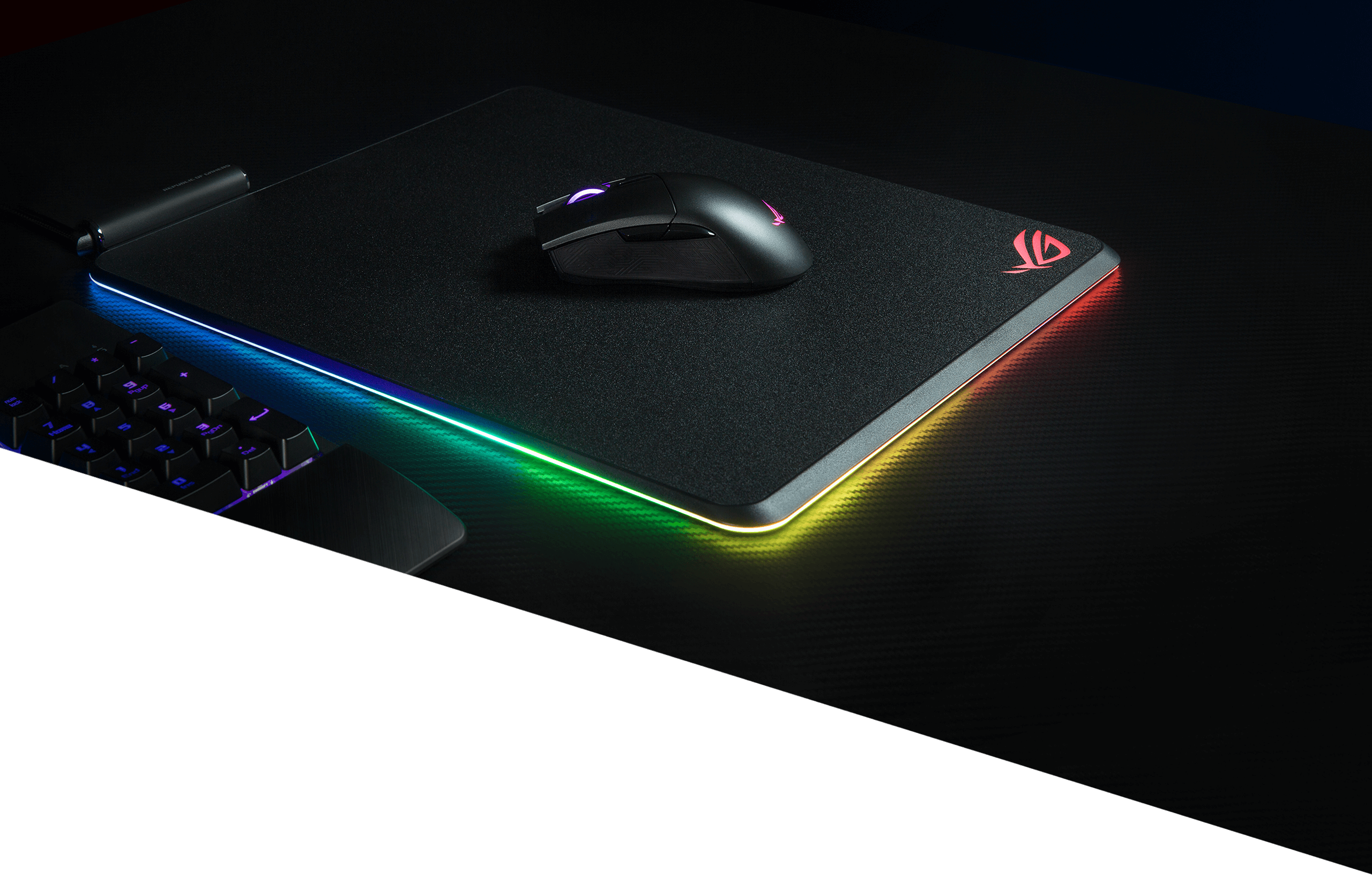 RGB-Gaming-Mauspad ROG Balteus Qi | ASUS