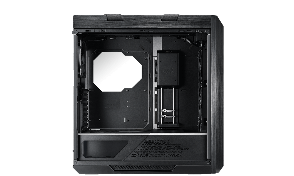 The radiator capacity and size of ROG Strix Helios