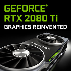 GEFORCE RTX 2080 GRAPHICS side close-up